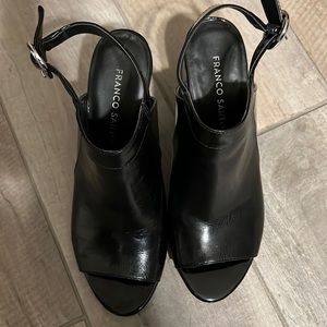 Franco Sarto Chanelle Peep Toe Heels